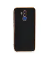 Huawei Mate 20 Lite Kılıf Volet Silikon - Siyah