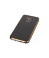 Huawei Mate 20 Lite Kılıf Volet Silikon - Siyah