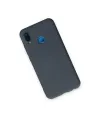 Huawei P20 Lite Kılıf Nano İçi Kadife Silikon - Gri