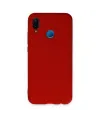 Huawei P20 Lite Kılıf Nano İçi Kadife Silikon - Kırmızı