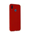 Huawei P20 Lite Kılıf Nano İçi Kadife Silikon - Kırmızı