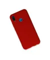 Huawei P20 Lite Kılıf Nano İçi Kadife Silikon - Kırmızı