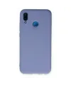 Huawei P20 Lite Kılıf Nano İçi Kadife Silikon - Lila