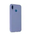 Huawei P20 Lite Kılıf Nano İçi Kadife Silikon - Lila
