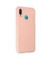 Huawei P20 Lite Kılıf Nano İçi Kadife Silikon - Pudra
