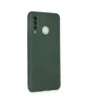 Huawei P30 Lite Kılıf Nano İçi Kadife Silikon - Koyu Yeşil