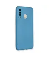 Huawei P30 Lite Kılıf Nano İçi Kadife Silikon - Mavi