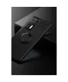 Huawei P40 Kılıf Range Yüzüklü Silikon - Siyah