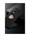 Huawei P40 Kılıf Range Yüzüklü Silikon - Siyah-gold