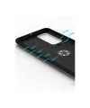 Huawei P40 Kılıf Range Yüzüklü Silikon - Siyah-mavi