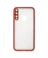 Huawei P40 Lite E Kılıf Montreal Silikon Kapak - Kırmızı