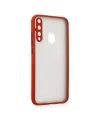 Huawei P40 Lite E Kılıf Montreal Silikon Kapak - Kırmızı