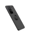 Huawei P40 Pro Kılıf Range Yüzüklü Silikon - Siyah