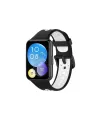 Huawei Watch Fit 2 Spor Delikli Kordon (saat Değildir) - Siyah-beyaz