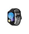 Huawei Watch Fit 2 Spor Delikli Kordon (saat Değildir) - Siyah-gri
