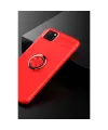 Huawei Y5p Kılıf Range Yüzüklü Silikon - Kırmızı