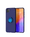 Huawei Y5p Kılıf Range Yüzüklü Silikon - Mavi