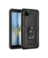 Huawei Y5p Kılıf Sofya Yüzüklü Silikon Kapak - Siyah
