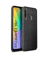 Huawei Y6p Kılıf Auto Focus Kapak - Siyah
