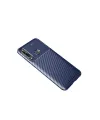 Huawei Y6p Kılıf Auto Focus Karbon Kapak - Lacivert