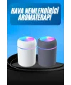 Humidifier LED Işıklı Mini Ortam Oda Kokusu Aromaterapi Buhardanlık