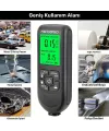 HW300PRO Oto Boya Kalınlık Ölçer Fe NFe 2000µm + 2 Fonksiyonlu Bardak Tutucu Hediyeli