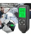 HW300PRO Oto Boya Kalınlık Ölçer Fe NFe 2000µm + 2 Fonksiyonlu Bardak Tutucu Hediyeli