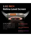 Hw8 Ultra Çift Kordon 49mm  Siri Nfc Bluetooth Arama Konuşma  İos & Android Uyumlu Akıllı Saat