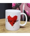 I Love You Tasarımlı Kupa Bardak