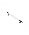 İbico-975 ( 12.8cm ) ( Siyah & Beyaz ) Boru Kulp*10x5
