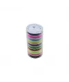 İbico Crystalıne İ14-005 ( Size:1.0 & 4mt ) ( Renkli & Lastikli ) Misina İpi*10x150