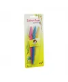 İbico Eyebrovv Razeri İ15-042 ( 3pcs ) Kaş Usturası ( Plastik Renkli Saplı )*12x100