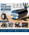 İbico İ13-028 ( Siyah ) İzolasyon Elektrik Bantı ( 0.15mm X 18mm ) ( 6yds )*10x50