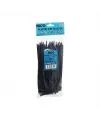 İbico İ13-105 ( Siyah ) ( 4.8x200mm ) ( Plastik ) Cırt Kelepçe ( Kablo Bağı ) ( 100pcs )*10x18