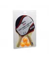İbico İ19-005 ( Masa Tenisi ) ( Pinpon ) ( Raket ) Seti ( 2pcs Raket - 3pcs Top )*80