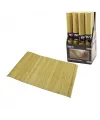 İbico İ21-073 ( Dikdörtgen & Bambu ) ( İnce Çubuk ) Kaydırmaz Banyo Paspası ( 70x45cm )*12x4