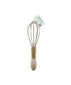 İbico İ22-023 ( 25cm ) ( Silikon ) Çırpıcı ( Ahşap Bambu & Plastik Saplı )*12x20