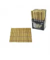 İbico İ22-266 ( Dikdörtgen ) ( Hasır & Bambu ) Amerikan Servis Altı  ( İp Desenli ) ( 30x40cm )*24x8