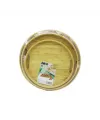 İbico İ22-272 ( 3 Boy ) ( Yuvarlak ) ( Bambu Ahşap ) Tepsi Seti ( Çap: 30cm & 35cm & 38cm )*12