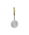 İbico İ22-290 ( 15-16cm ) ( Bambu Ahşap Saplı ) ( Çelik Metal ) ( Derin ) Kevgir ( Sap: 26cm )*12x10