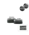 İbico İ22-331 ( Gri ) ( 2 Boy ) ( Oval ) ( Bambu Kenar ) Organizer Sepet ( Ahşap Altlık & Bezli ) ( 21x14-25x16cm )*36