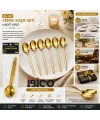 İbico İ22-437 ( 6pcs ) ( Gold ) Yemek Kaşık Seti ( 21cm )*10x10