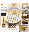 İbico İ22-438 ( 6pcs ) ( Gold ) Yemek Çatal Seti ( 21cm )*10x10