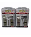İbrit Saten Bilyalı Barel Set 68mm