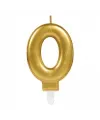 0 Rakam Mum Gold Renk