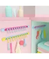 10 Kancalı Raylı Mutfak ve Banyo Düzenleyici Askı