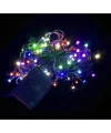 10 M 100 Led Damla Uçlu RGB Işık SİYAH Kablo MZ-17-2