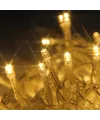 10 Metre 100 Ledli 8 Fonksiyonlu Dekoratif Lambader Sarı Lamba