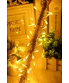 10 Metre 100 Ledli 8 Fonksiyonlu Dekoratif Lambader Sarı Lamba