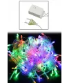 10 Metre 100 Ledli 8 Fonksiyonlu Karışık Renkli RGB Led Lamba